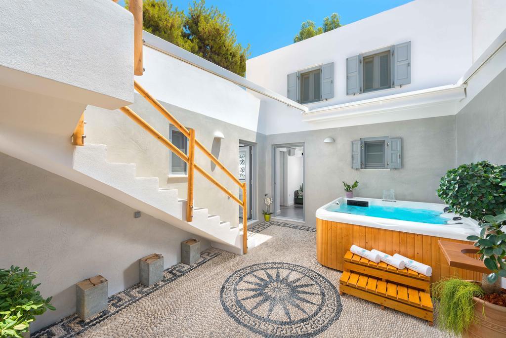 Lindos Shore Summer House With Jacuzzi And Sea View !!! מראה חיצוני תמונה