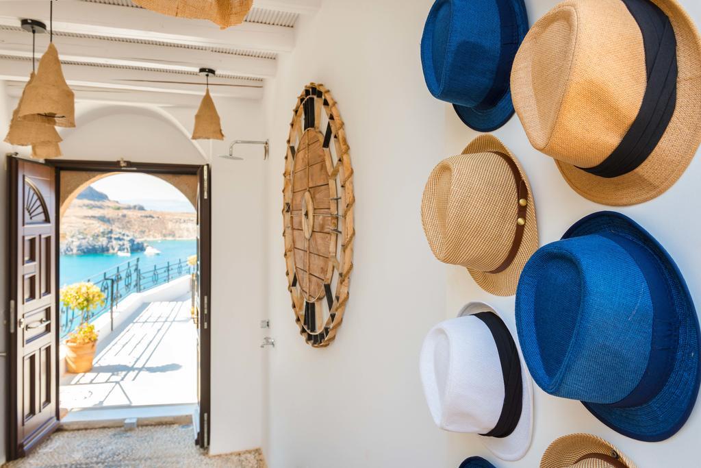 Lindos Shore Summer House With Jacuzzi And Sea View !!! מראה חיצוני תמונה