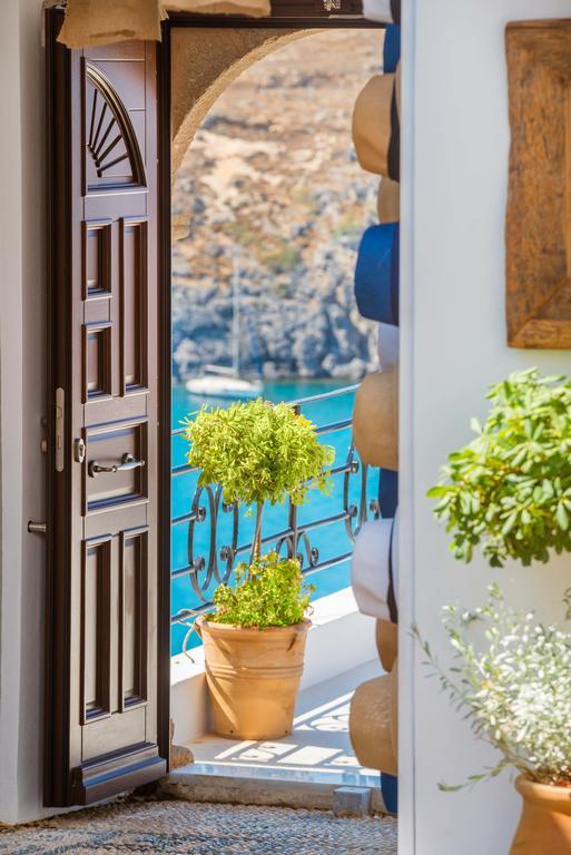 Lindos Shore Summer House With Jacuzzi And Sea View !!! מראה חיצוני תמונה