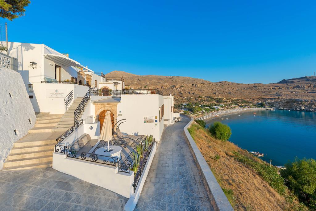 Lindos Shore Summer House With Jacuzzi And Sea View !!! מראה חיצוני תמונה